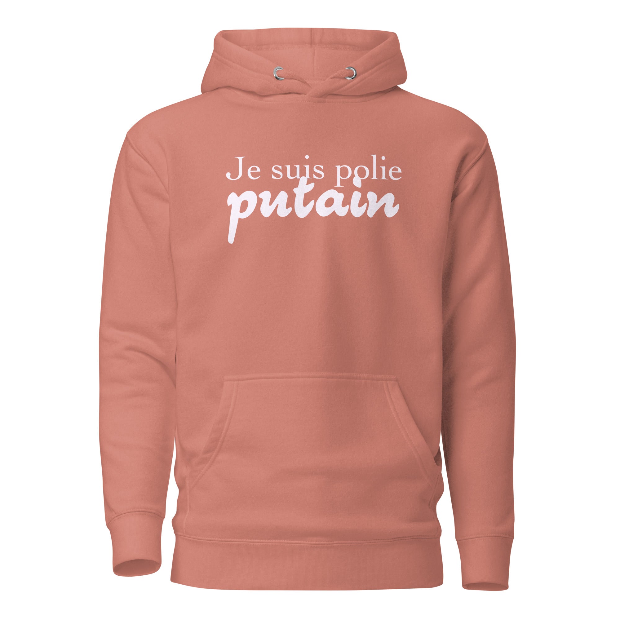 Je suis polie - Sweat à Capuche Unisexe