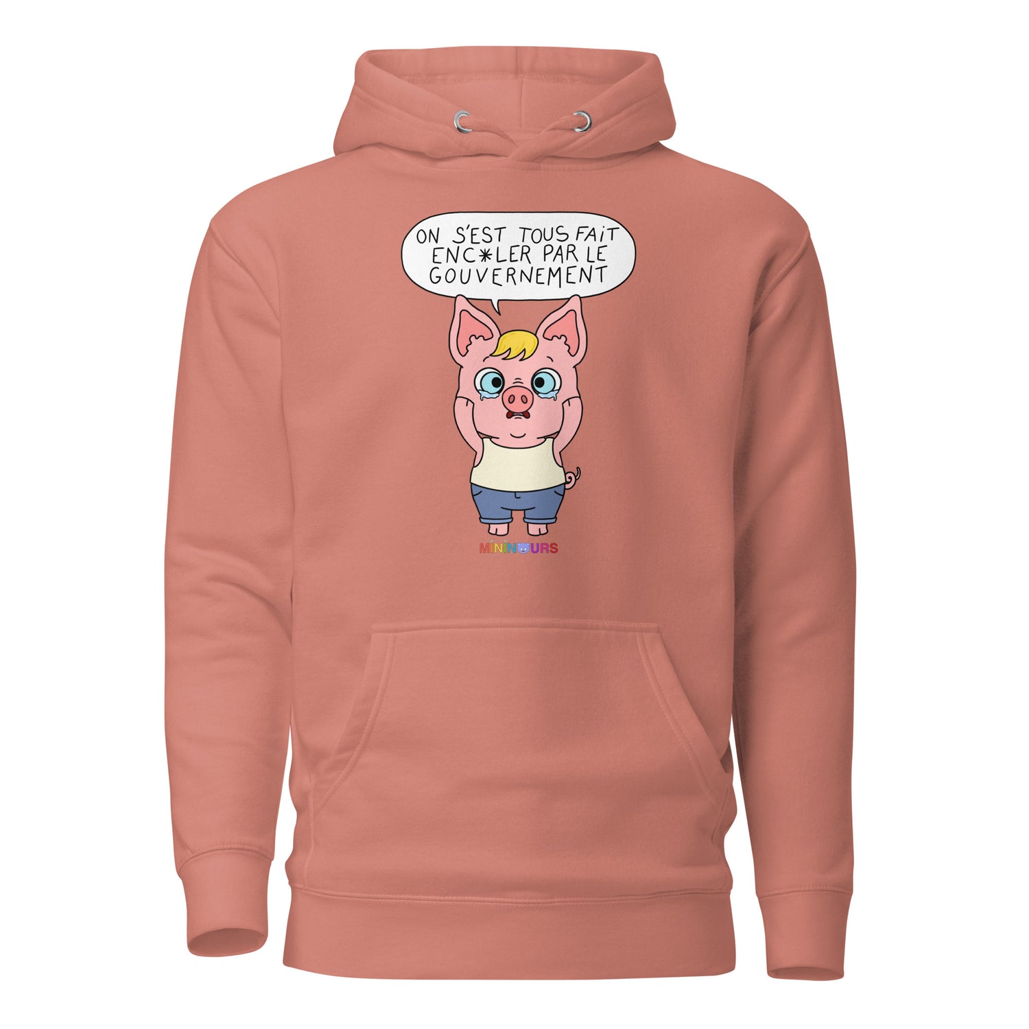 Mininours - Cochonnet Collector - Sweat à Capuche Unisexe