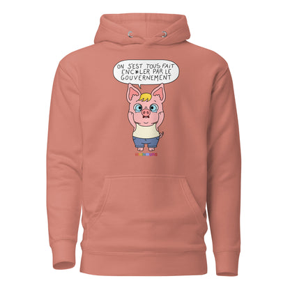 Mininours - Cochonnet Collector - Sweat à Capuche Unisexe