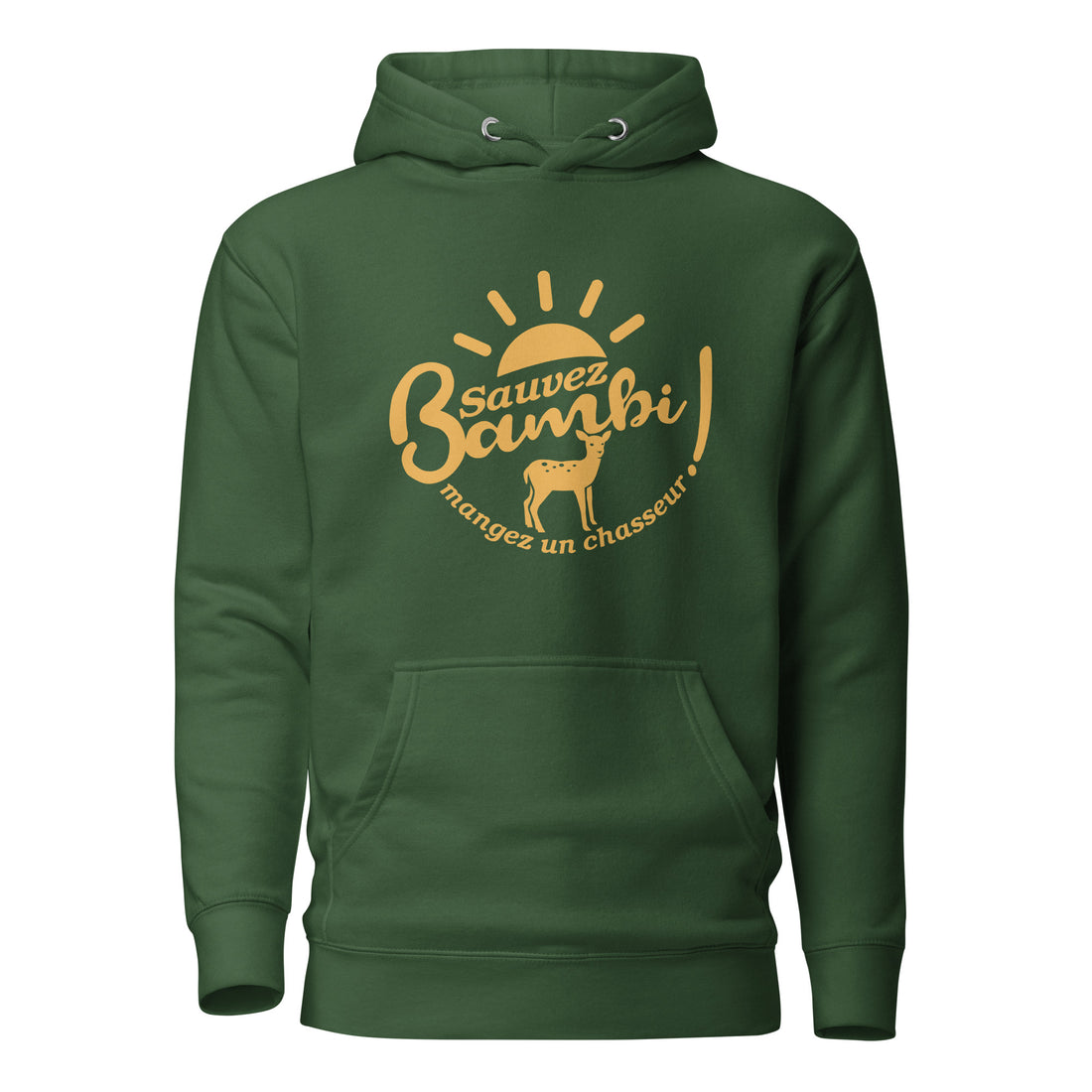 Sauvez Bambi - Sweat à Capuche Unisexe