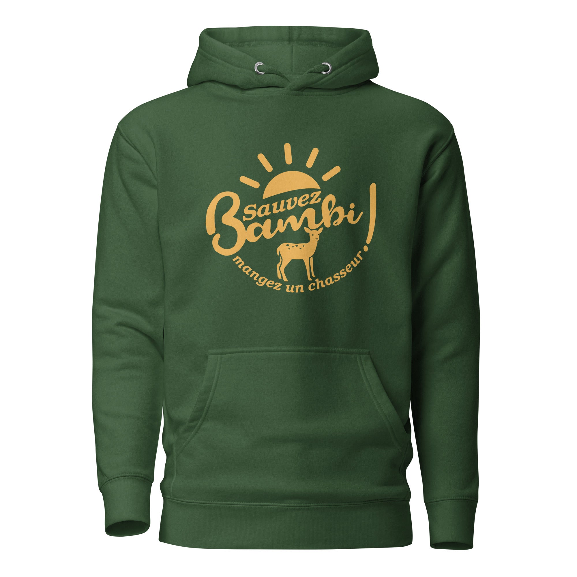 Sauvez Bambi - Sweat à Capuche Unisexe