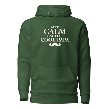 Keep Calm Cool Papa - Sweat à Capuche Unisexe
