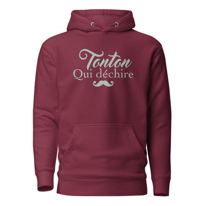 Tonton qui déchire - Sweat à Capuche Unisexe