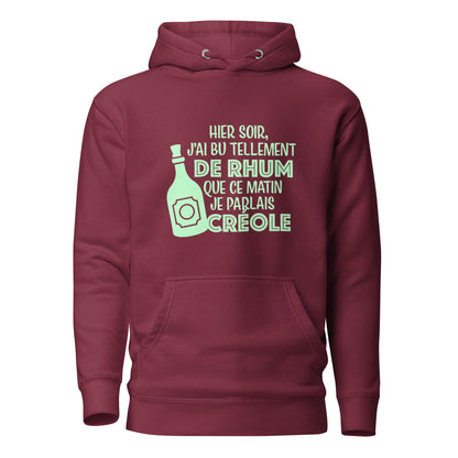 Je parlais créole - Sweat à Capuche Unisexe