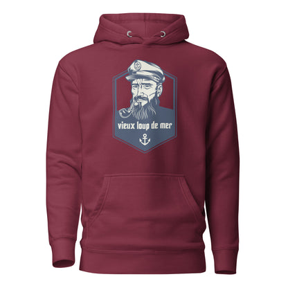 Vieux loup de mer - Sweat à Capuche Unisexe