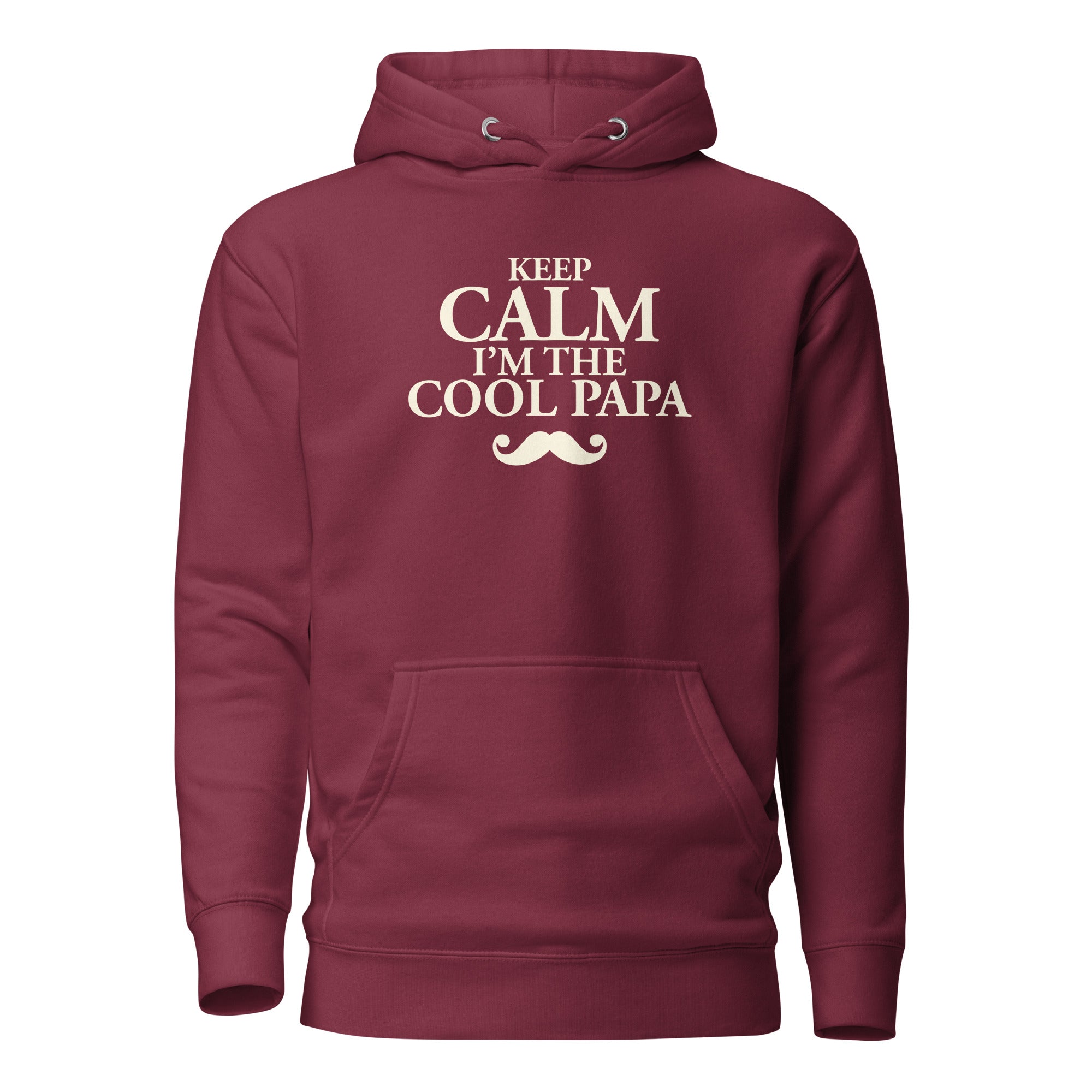 Keep Calm Cool Papa - Sweat à Capuche Unisexe