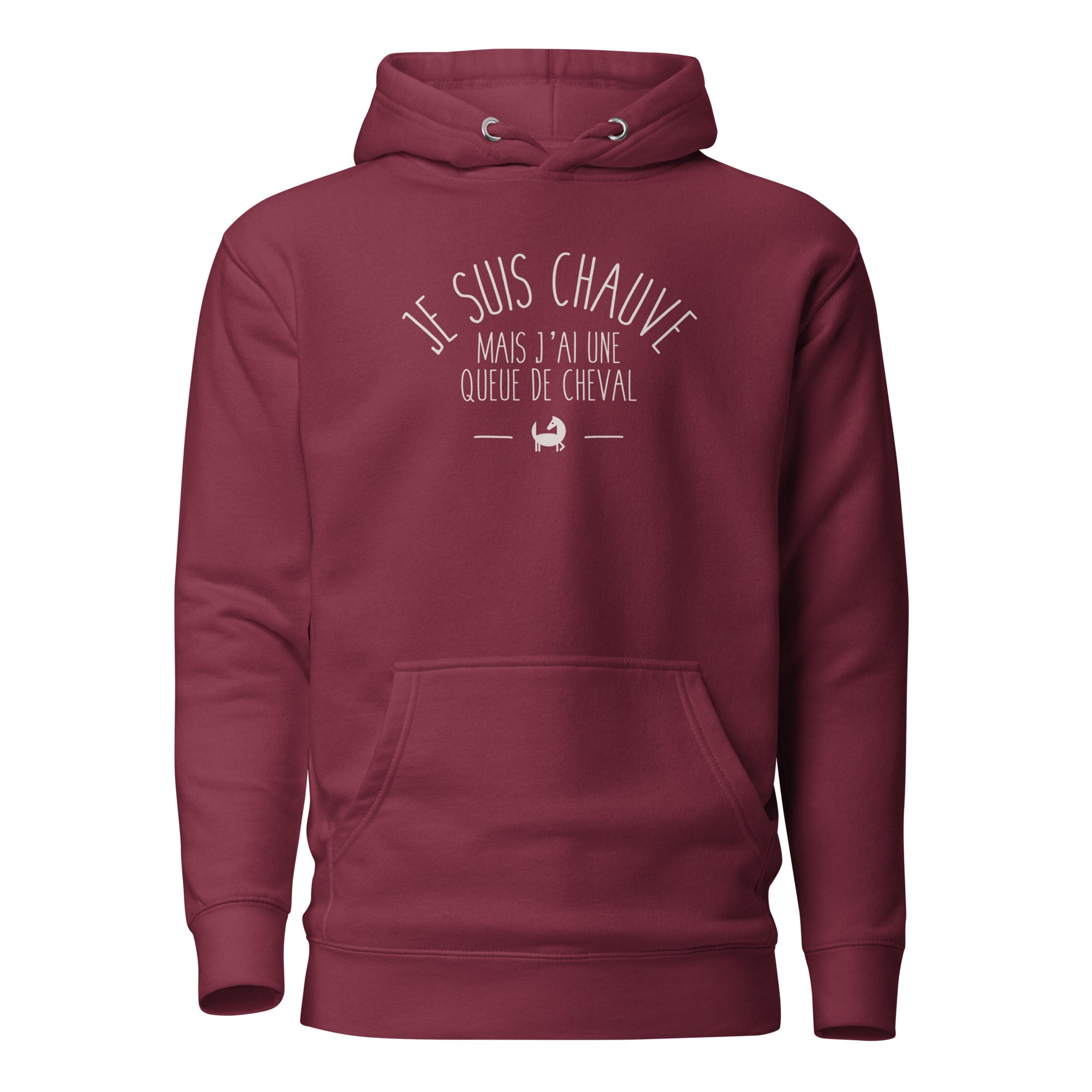 Je suis chauve - Sweat à Capuche Unisexe