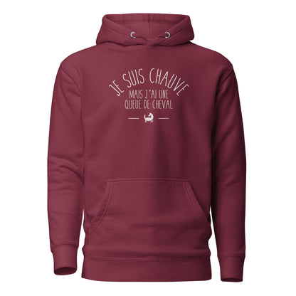 Je suis chauve - Sweat à Capuche Unisexe