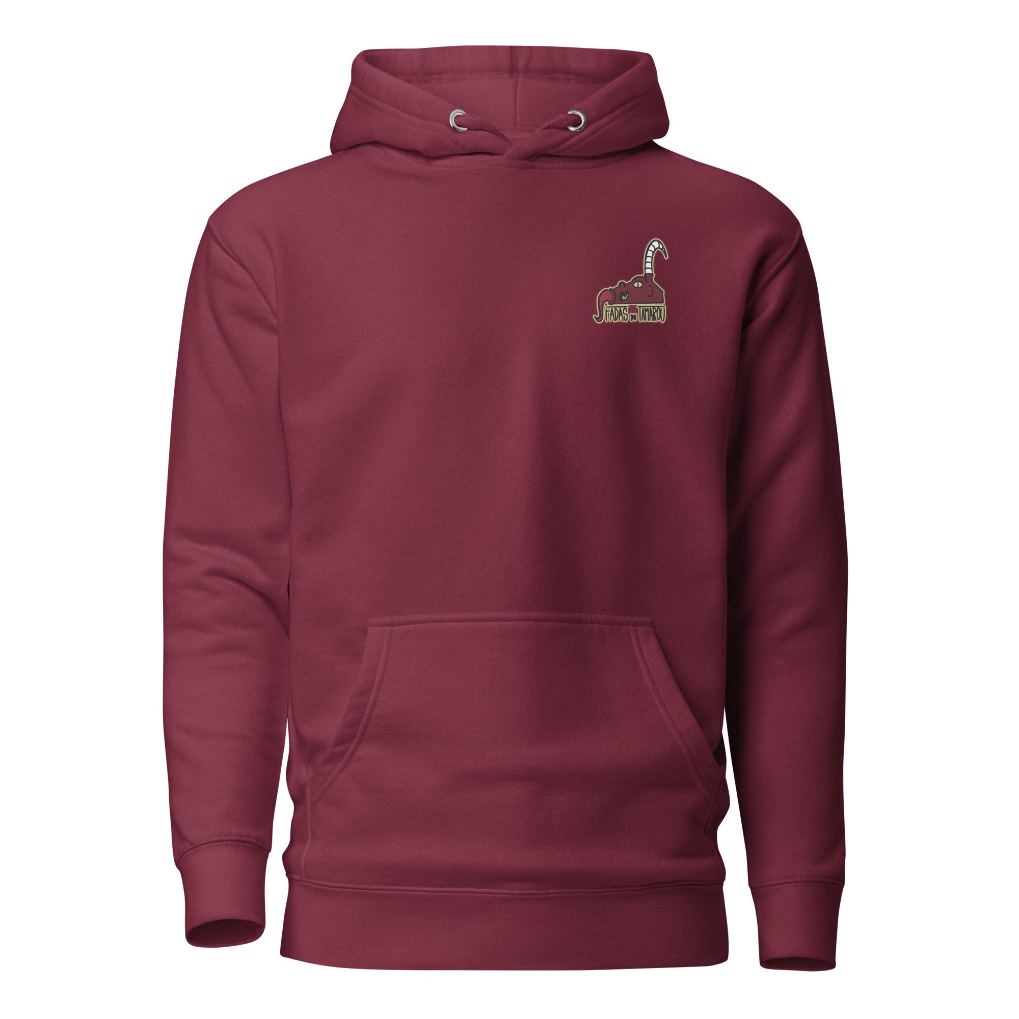 Fadas du Tamarou - Sweat à Capuche Unisexe - Coeur &amp; dos