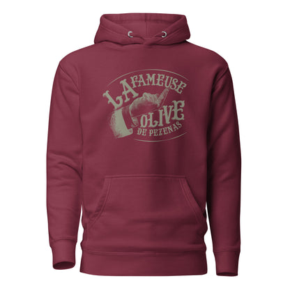 La fameuse olive de Pézenas - Sweat à Capuche Unisexe