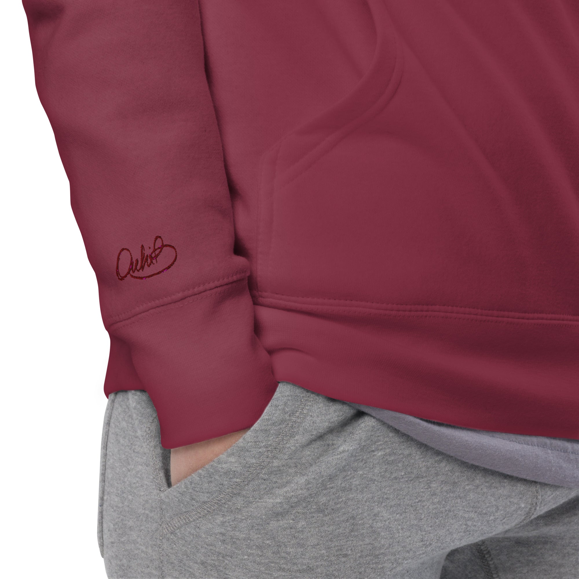 Coeur de Pik - Mawi - Sweat à Capuche Unisexe - Brodé