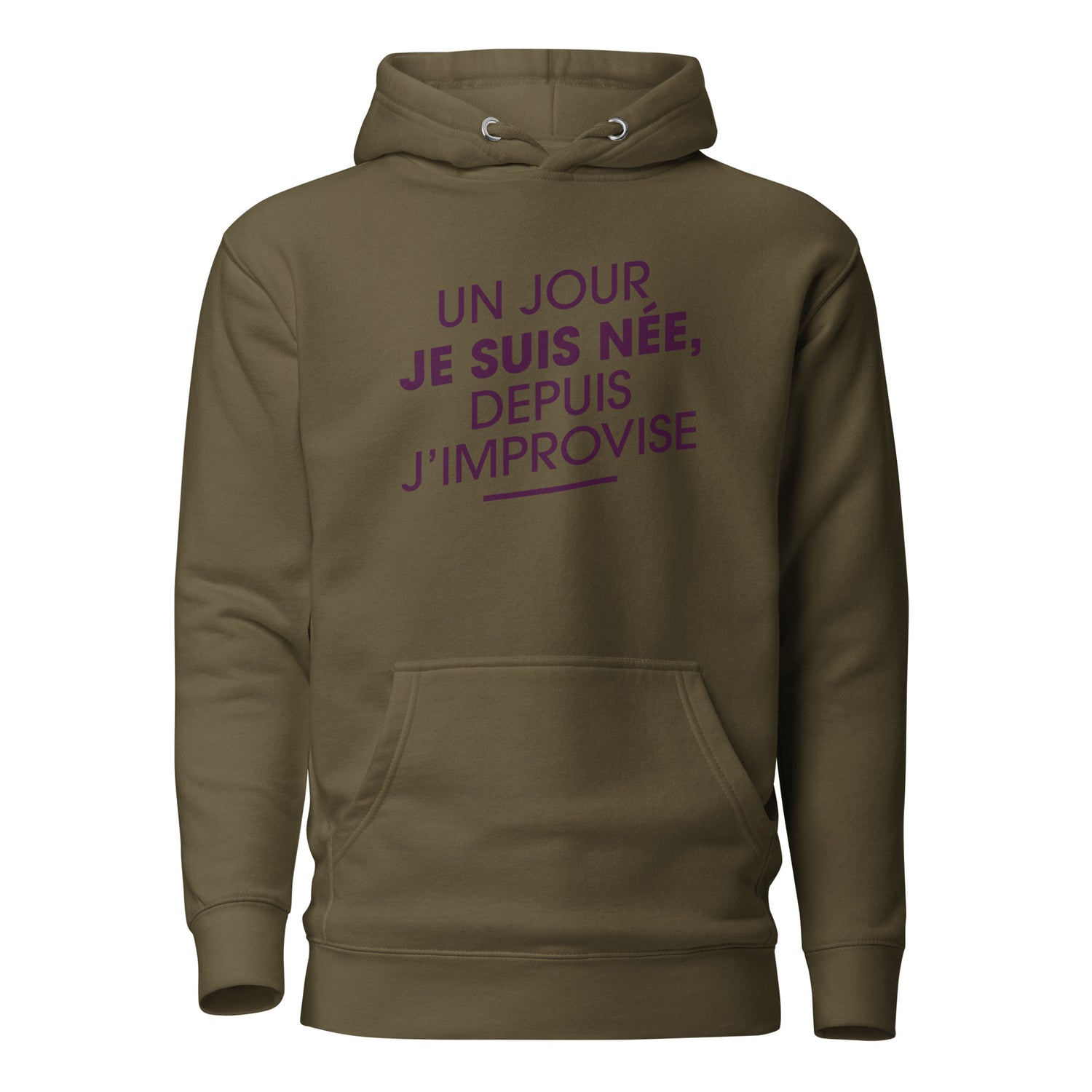 Un jour je suis née - Sweat à Capuche Unisexe