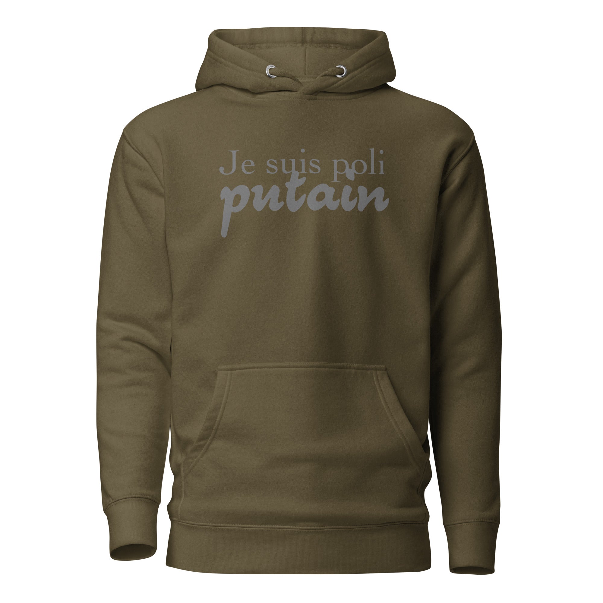 Je suis poli - Sweat à Capuche Unisexe