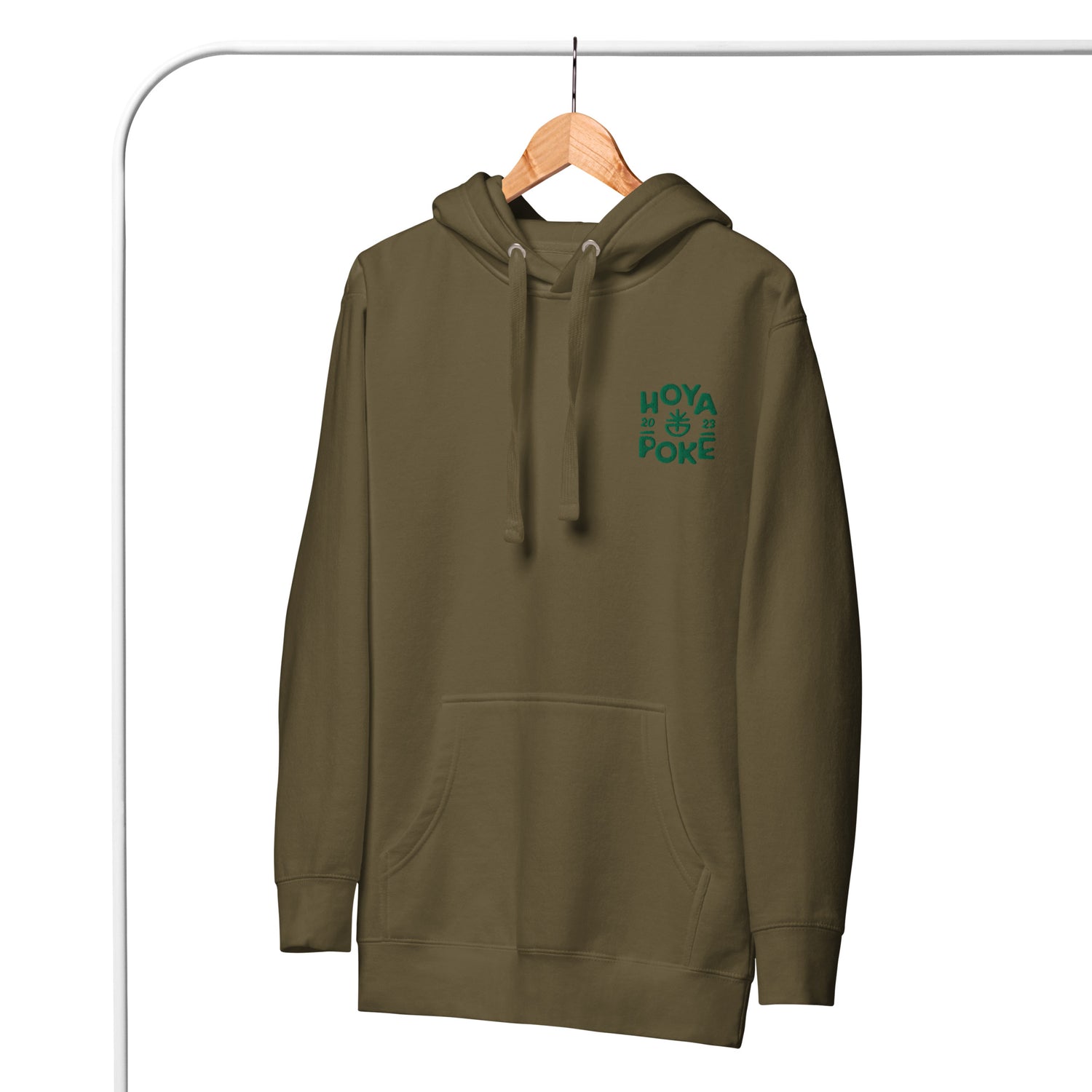 Hoya Poké - Sweat à Capuche Unisexe brodé