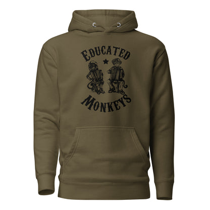 Educated Monkeys - Sweat à Capuche Unisexe