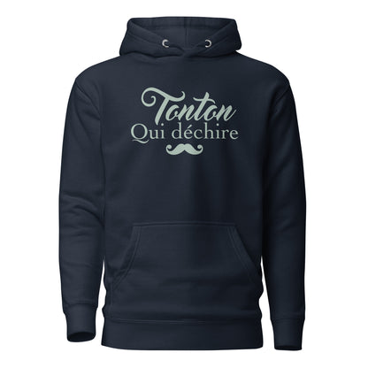 Tonton qui déchire - Sweat à Capuche Unisexe