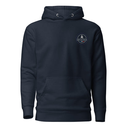 Couteau Delta  - Sweat à Capuche Unisexe - Brodé