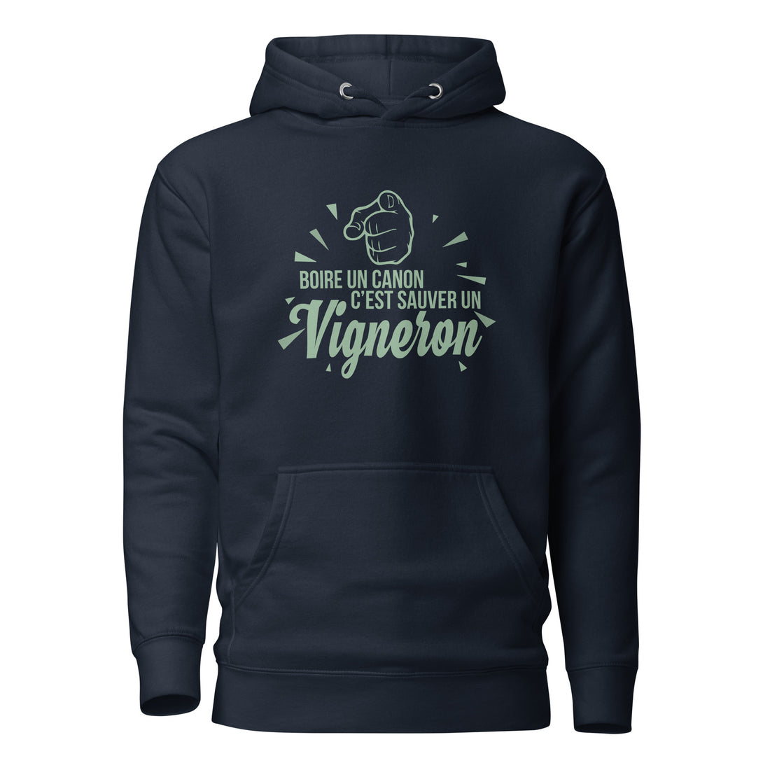 Boire un canon - Sweat à Capuche Unisexe