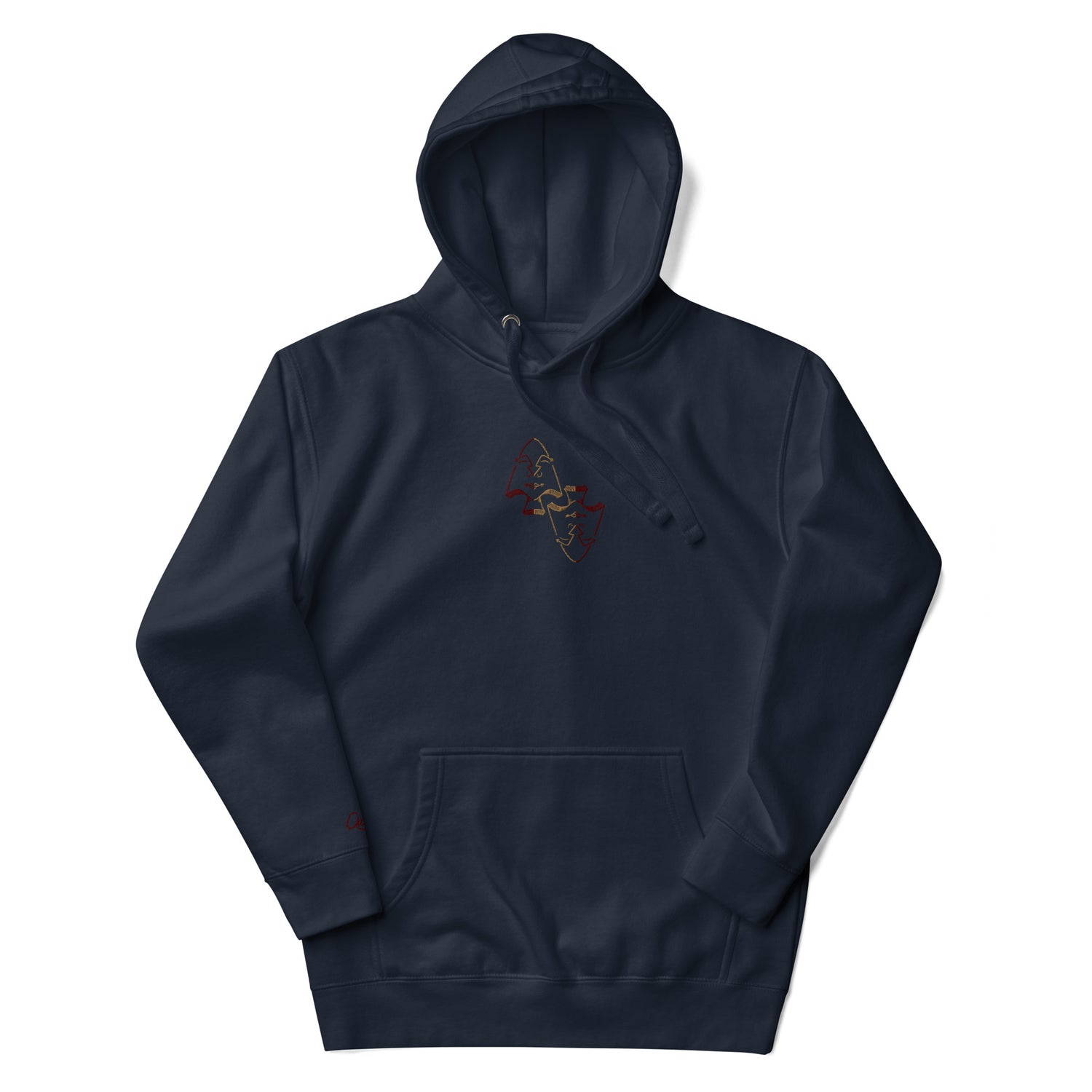 Coeur de Pik - Mawi - Sweat à Capuche Unisexe - Brodé