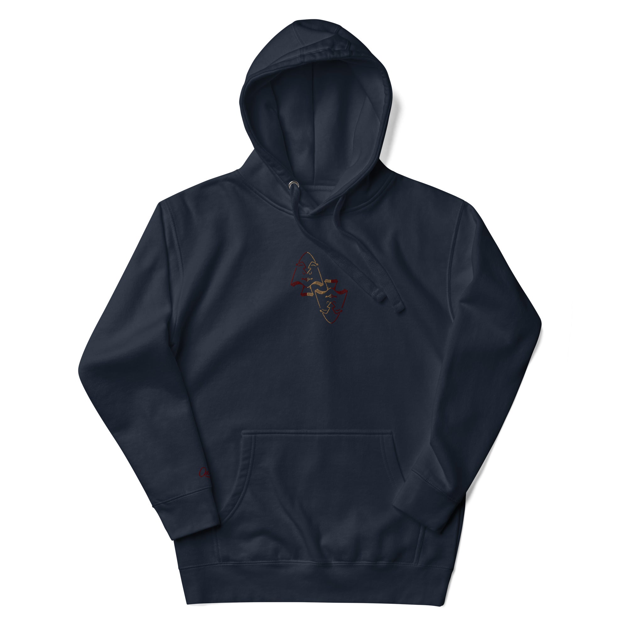 Coeur de Pik - Mawi - Sweat à Capuche Unisexe - Brodé