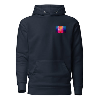 Family Dogs Loves - Sweat à Capuche Unisexe impression cœur et dos