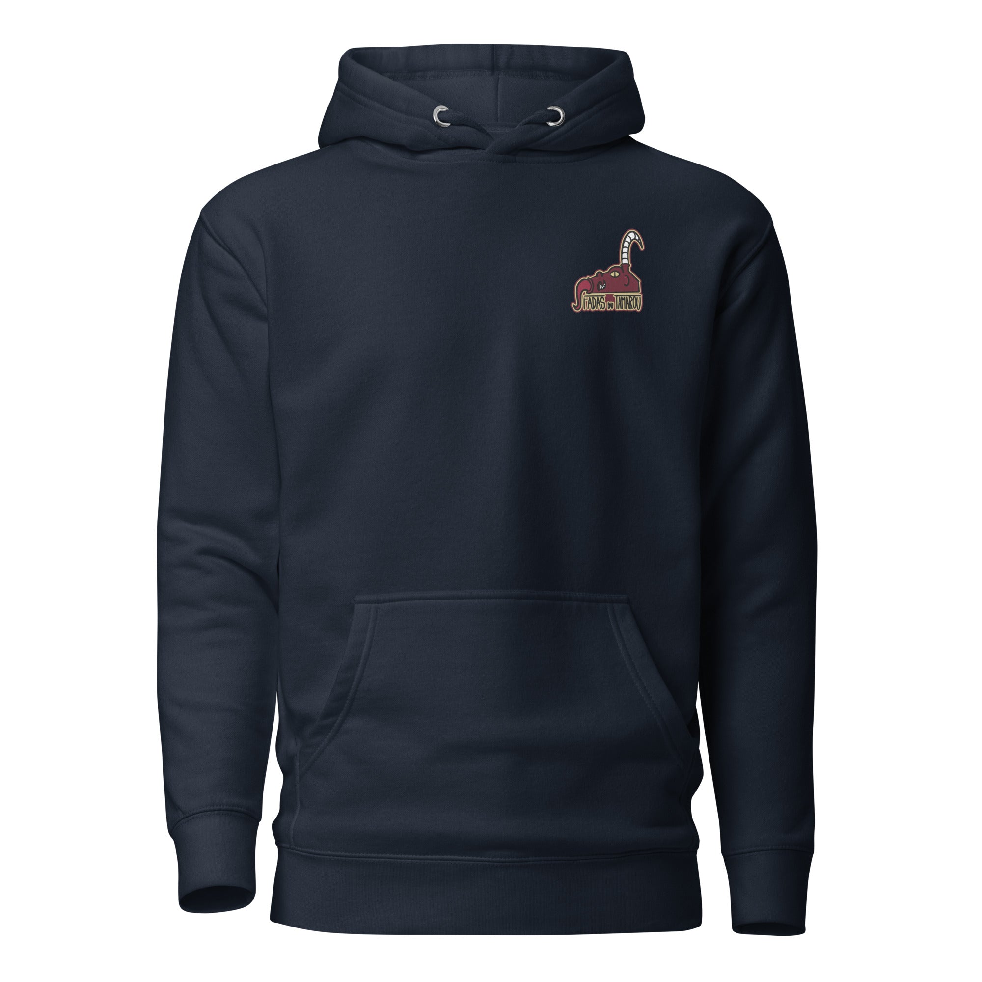 Fadas du Tamarou - Sweat à Capuche Unisexe - Coeur &amp; dos