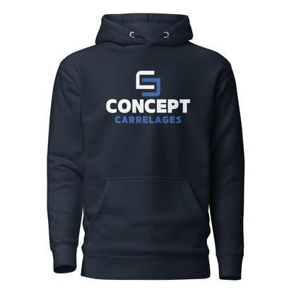 Concept Carrelages - Sweat à Capuche Unisexe