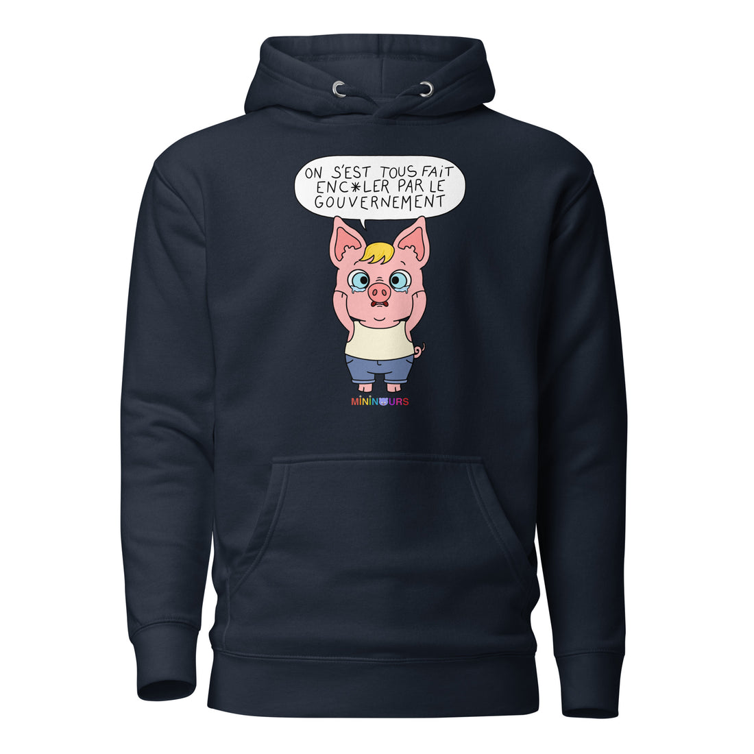 Mininours - Cochonnet Collector - Sweat à Capuche Unisexe