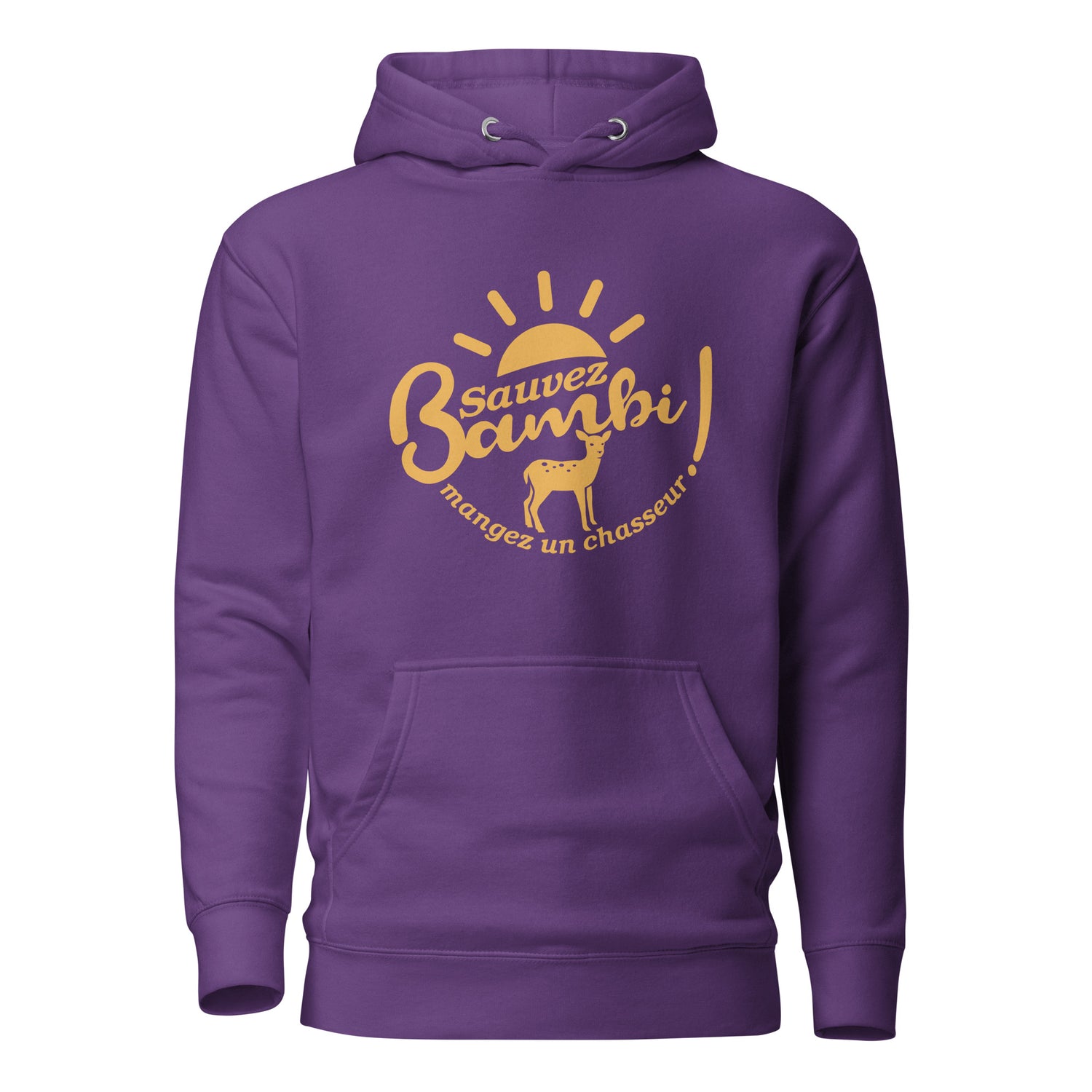 Sauvez Bambi - Sweat à Capuche Unisexe