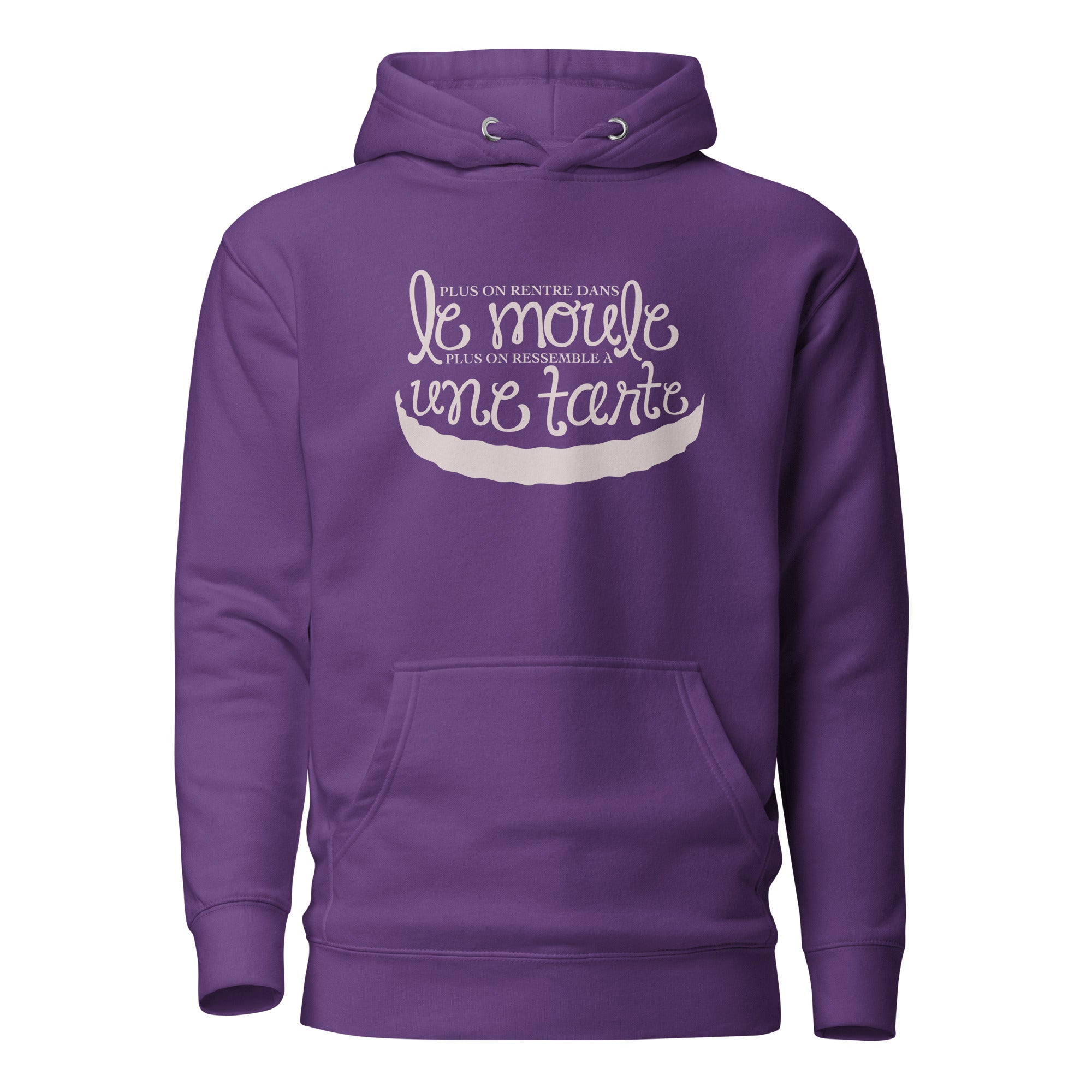 Plus on ressemble à une tarte - Sweat à Capuche Unisexe
