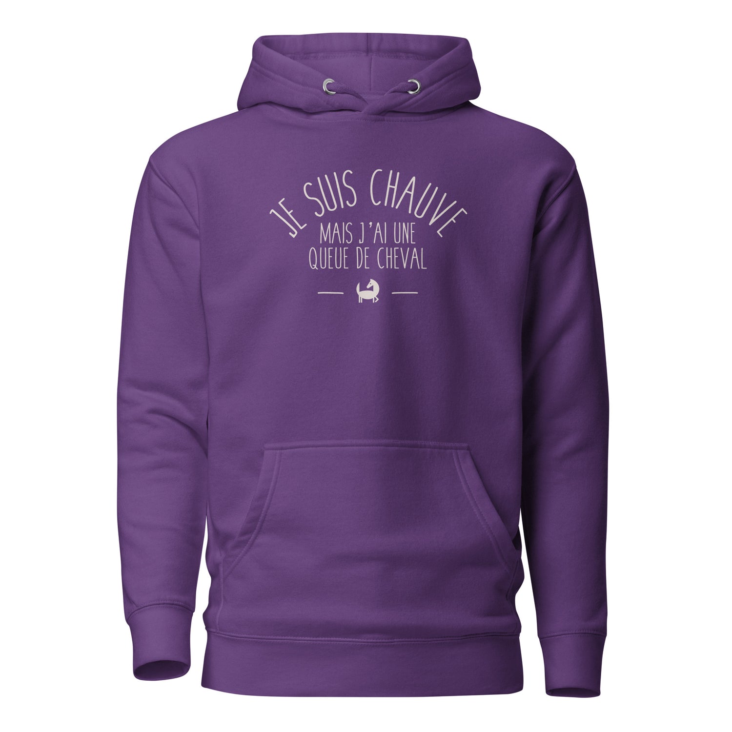 Je suis chauve - Sweat à Capuche Unisexe