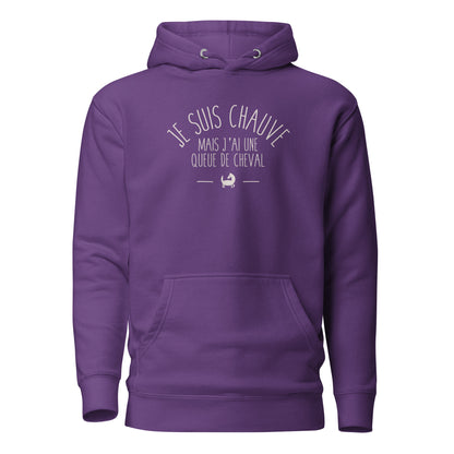 Je suis chauve - Sweat à Capuche Unisexe
