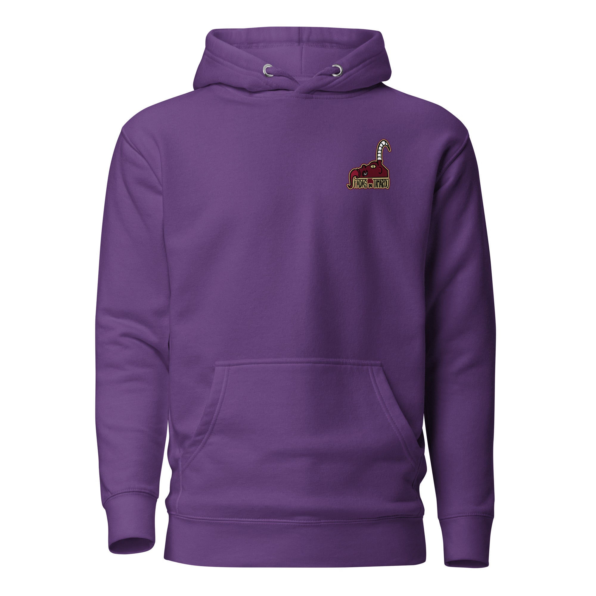 Fadas du Tamarou - Sweat à Capuche Unisexe - Coeur &amp; dos