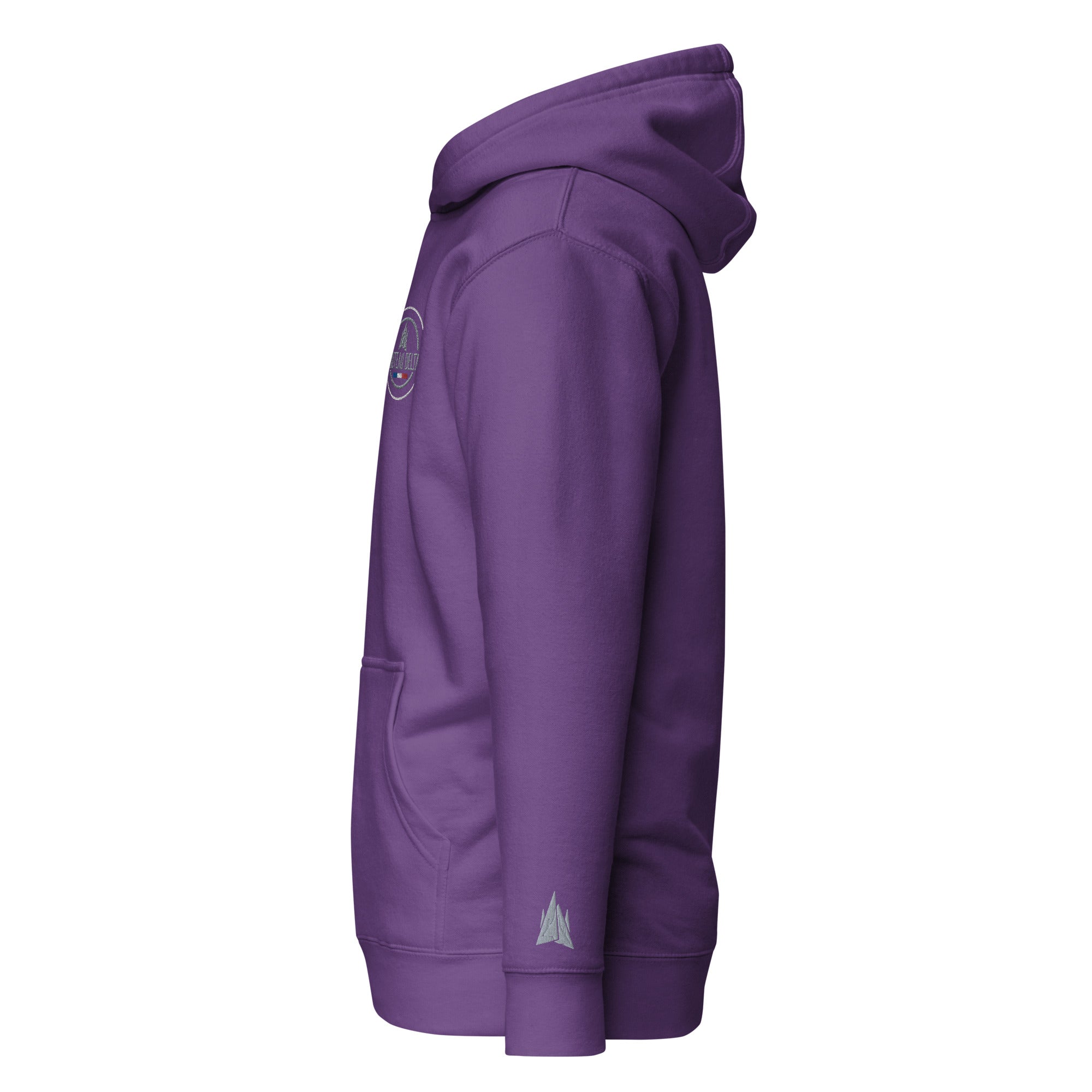 Couteau Delta - Sweat à Capuche Unisexe - Coeur et Poignet - Brodé