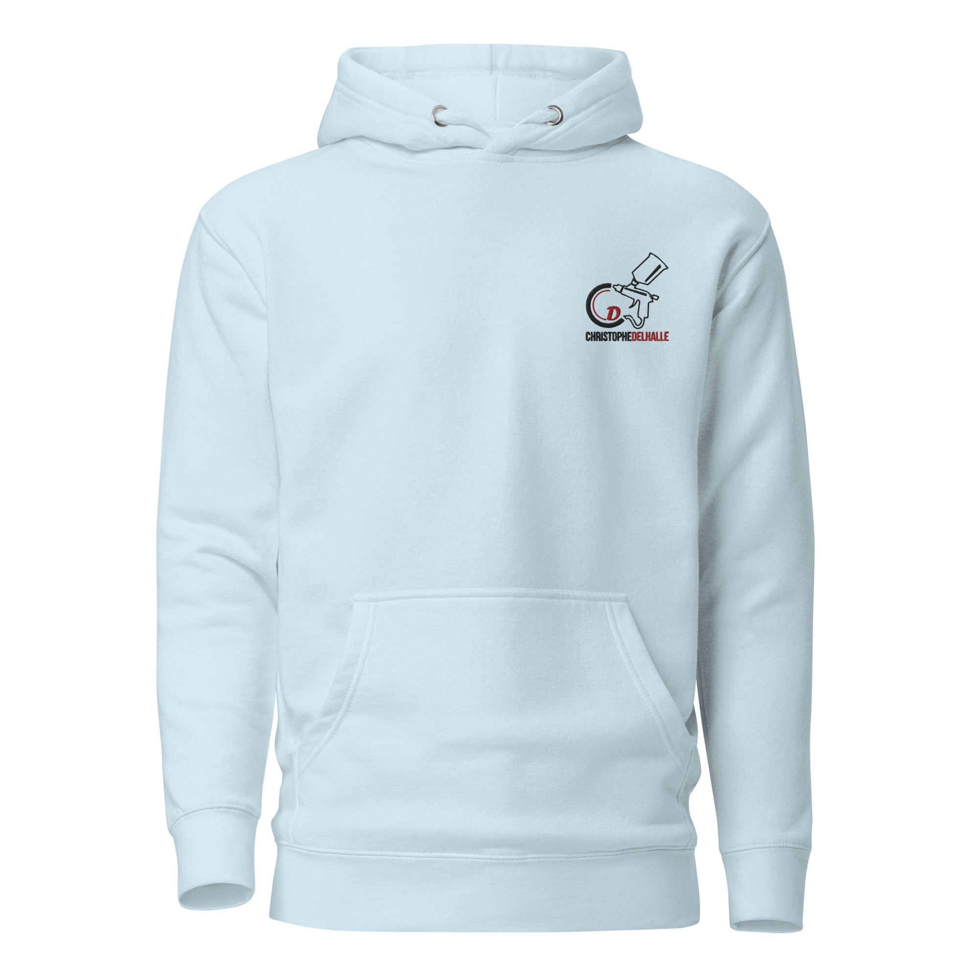 Christophe Delhalle - Sweat à Capuche Unisexe - Brodé