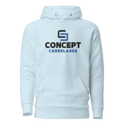 Concept Carrelages - Sweat à Capuche Unisexe