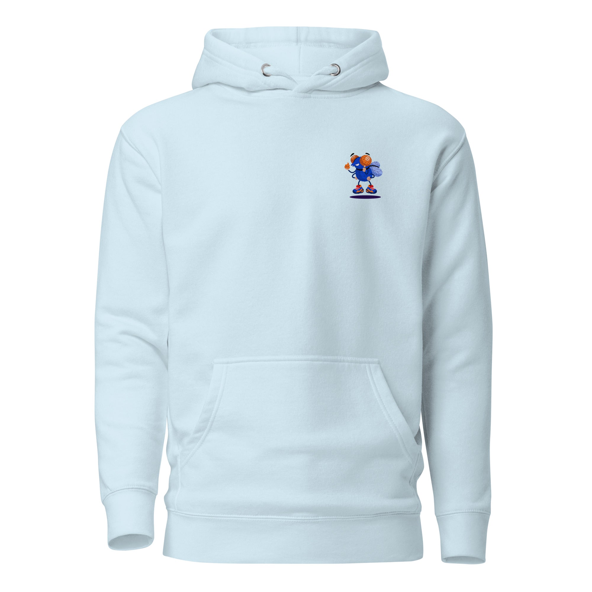 Zebi la mouche - Sweat à Capuche Unisexe - Coeur et Dos