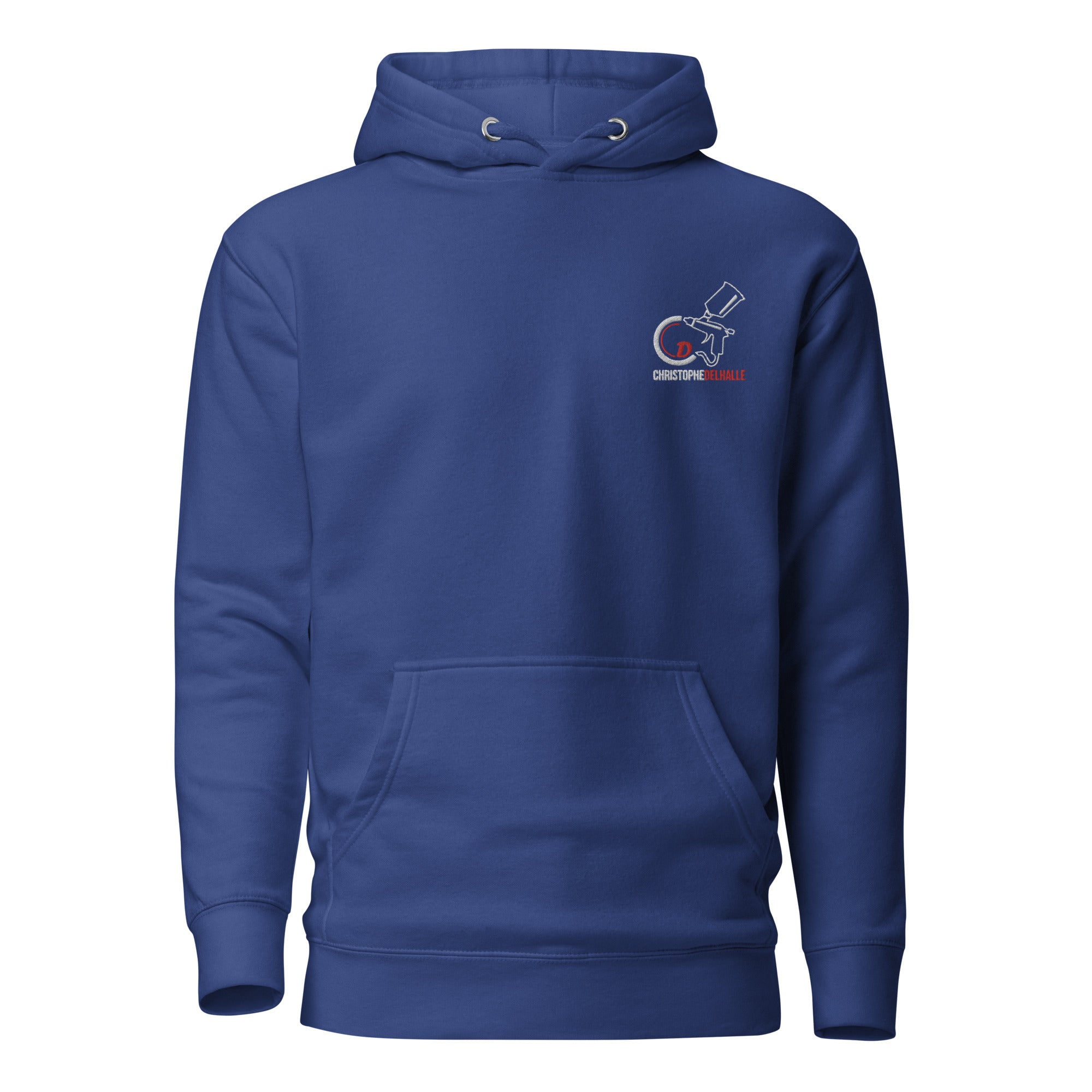 Christophe Delhalle - Sweat à Capuche Unisexe - Brodé