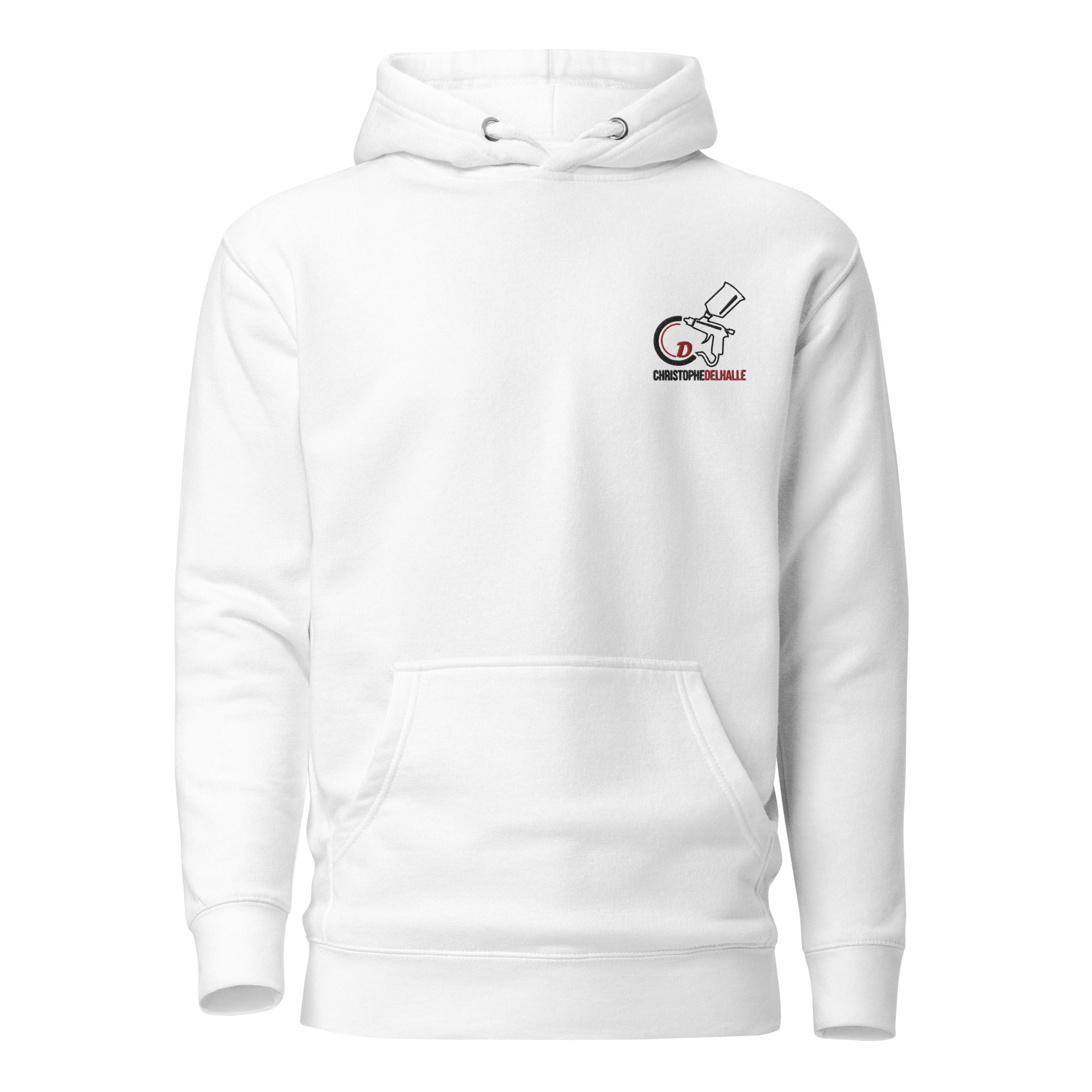 Christophe Delhalle - Sweat à Capuche Unisexe - Brodé