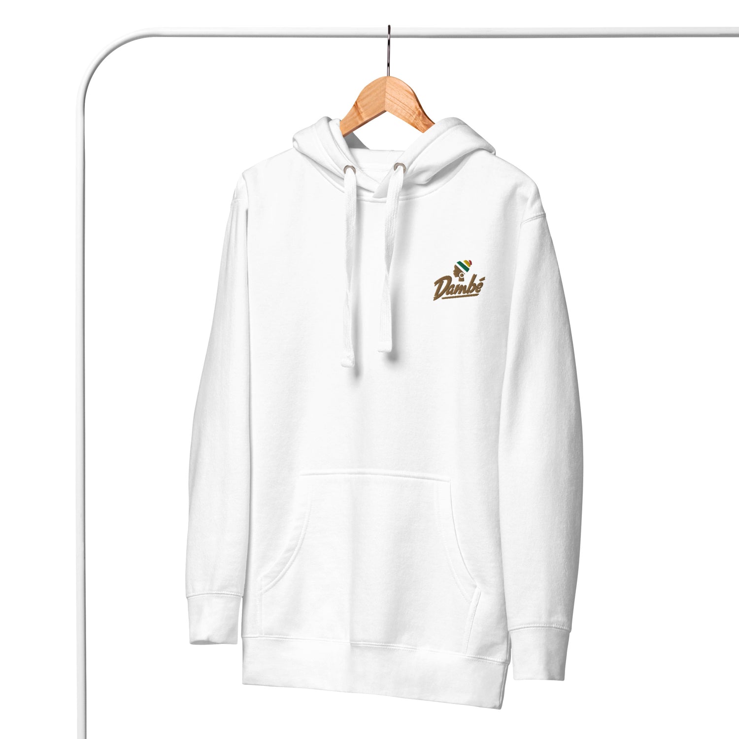 Dambé Visage - Sweat à Capuche Unisexe - Brodé