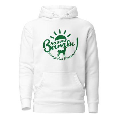 Sauvez Bambi - Sweat à Capuche Unisexe