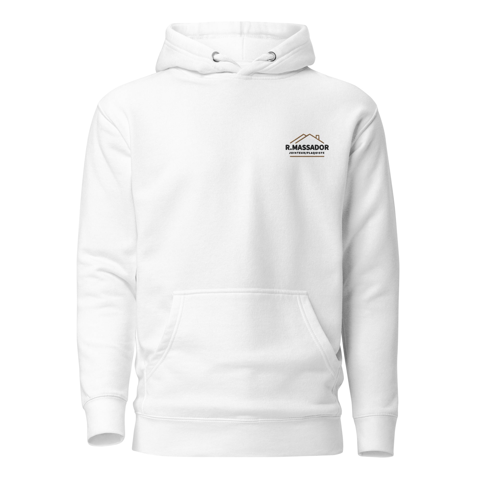 R. Massador - Sweat à Capuche Unisexe brodé