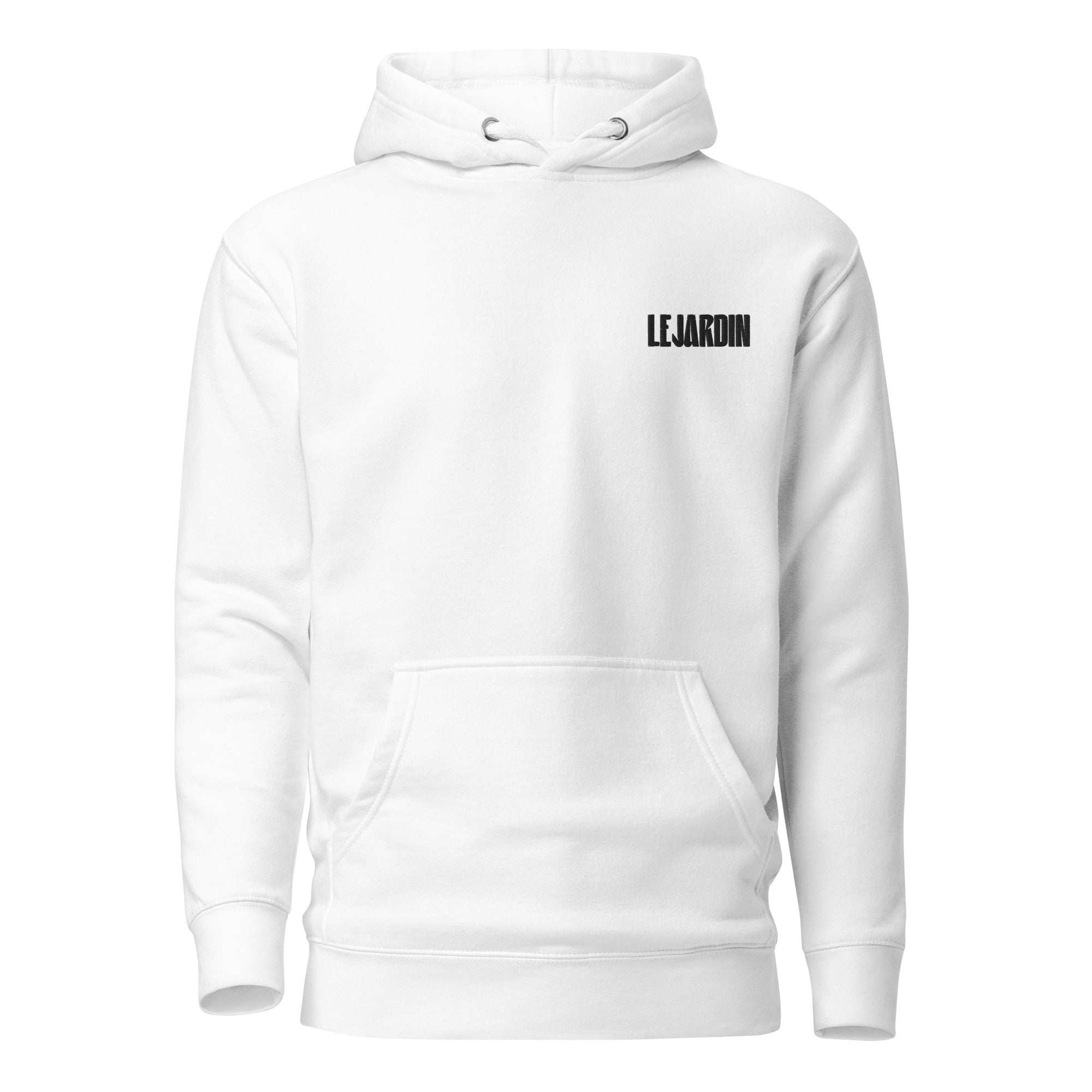Le jardin - Sweat à Capuche Unisexe - Brodé