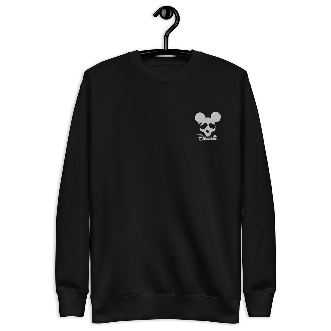 Désobéir - Disney - Sweat Col Rond Premium - Unisexe - Brodé