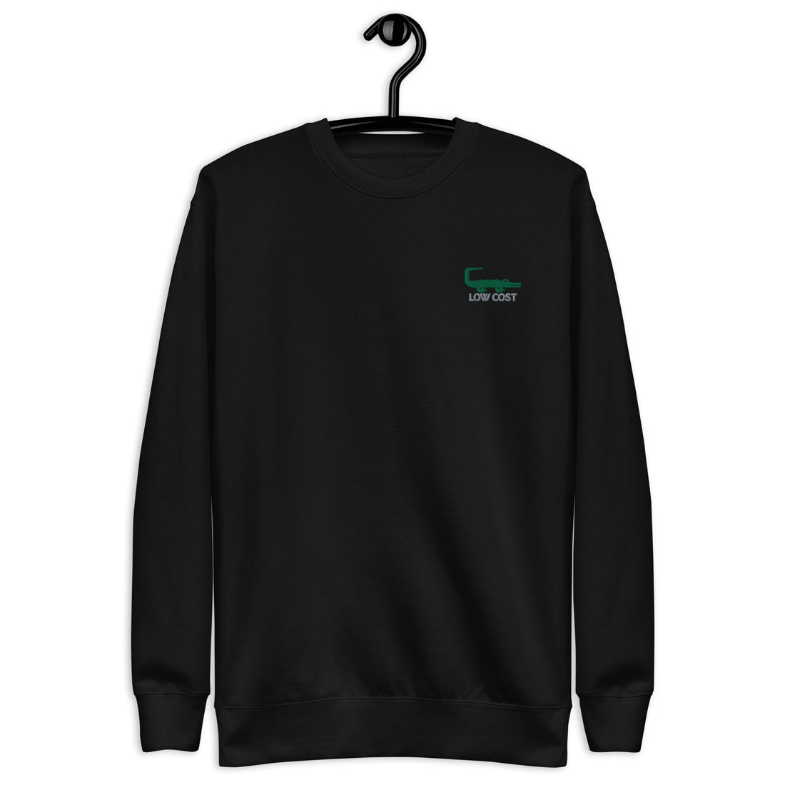Lowcost - Sweatshirt premium unisexe - Brodé