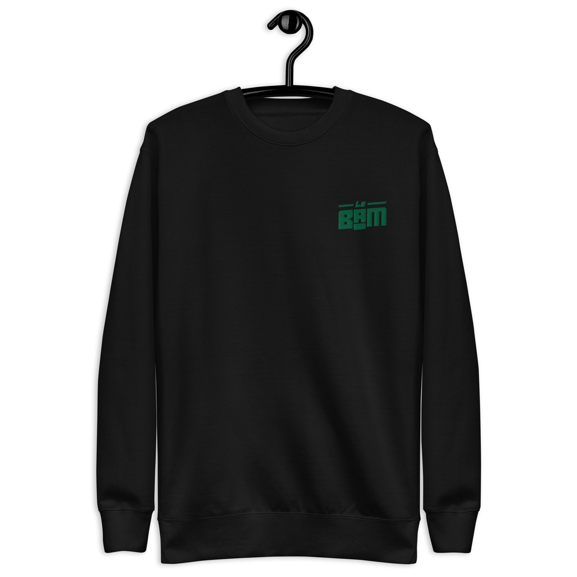 Le BAM -  Sweat Col Rond Premium - Unisexe - Brodé