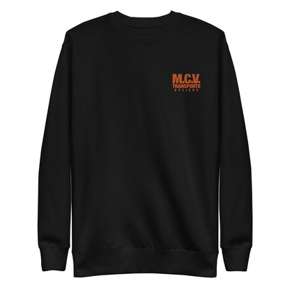 MCV - Sweat Col Rond Premium - Unisexe - Brodé