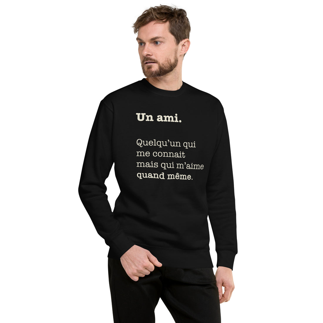 Ami - définition - Sweat Col Rond Premium - Unisexe