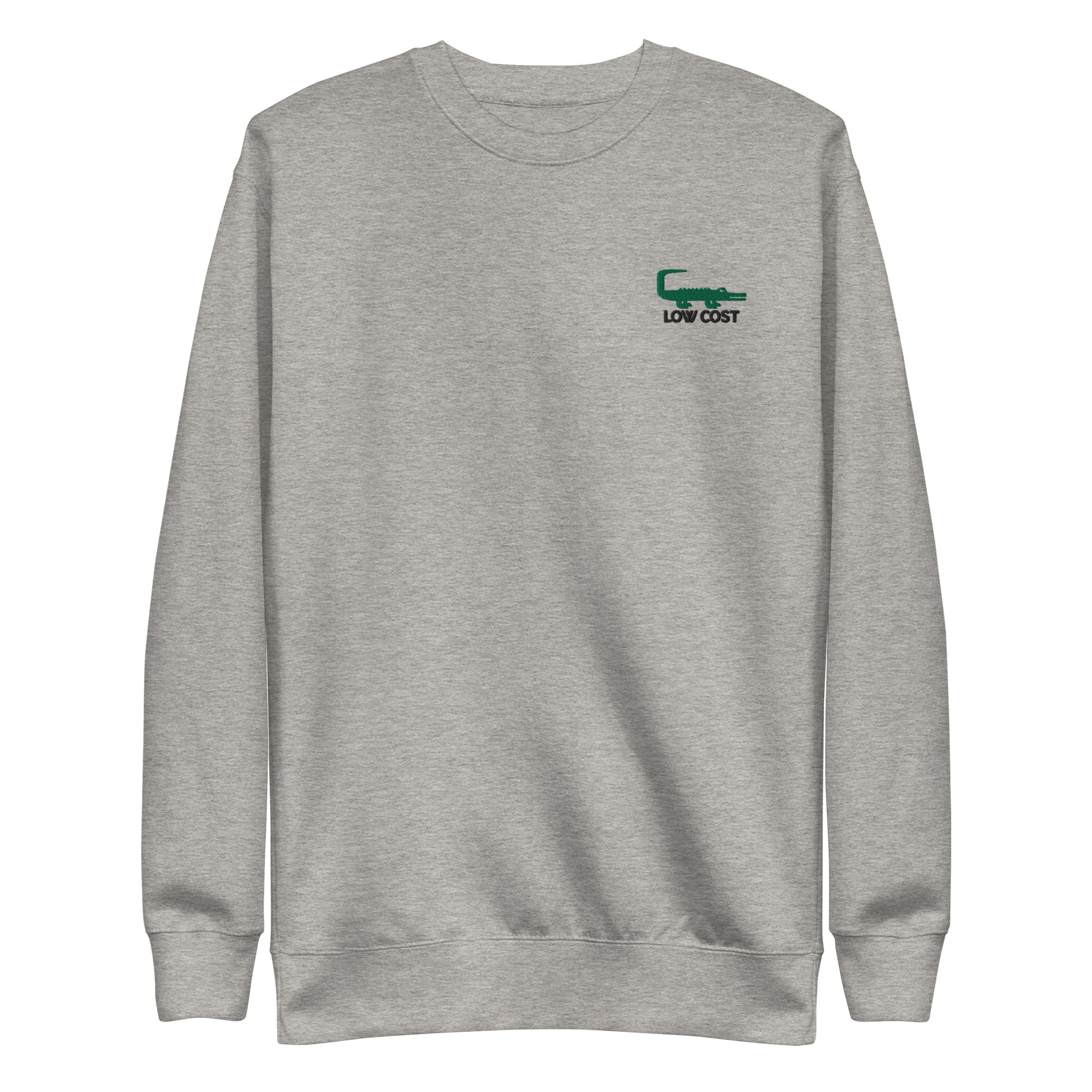 Lowcost - Sweatshirt premium unisexe - Brodé