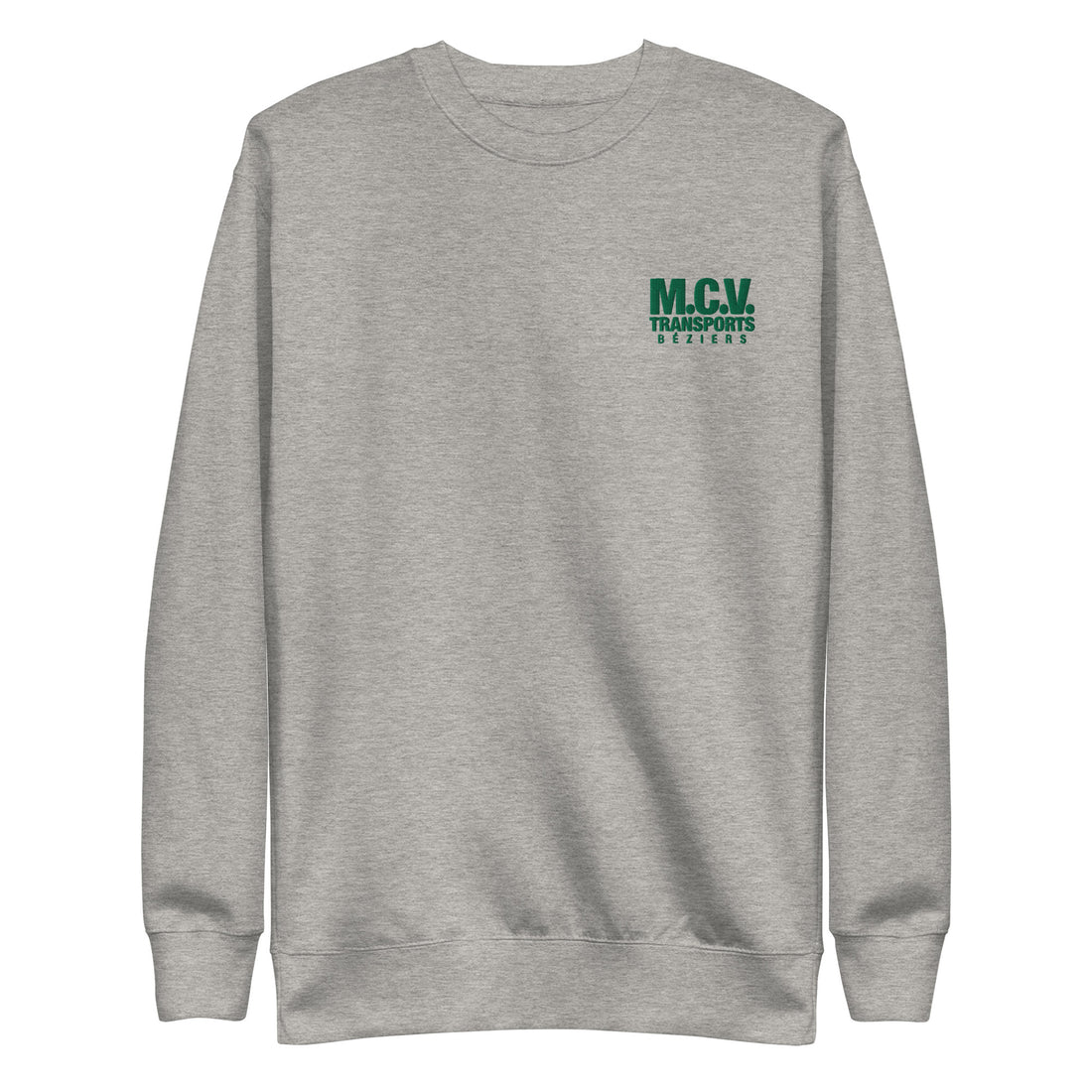 MCV - Sweat Col Rond Premium - Unisexe - Brodé
